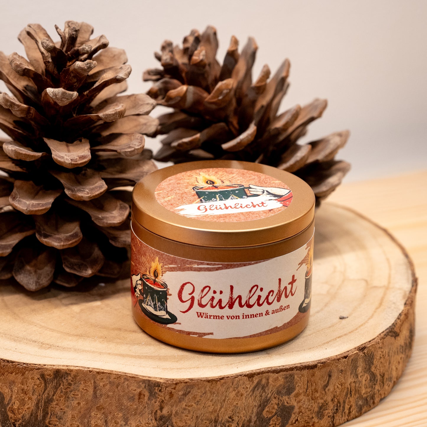 Kerze „Glühlicht“