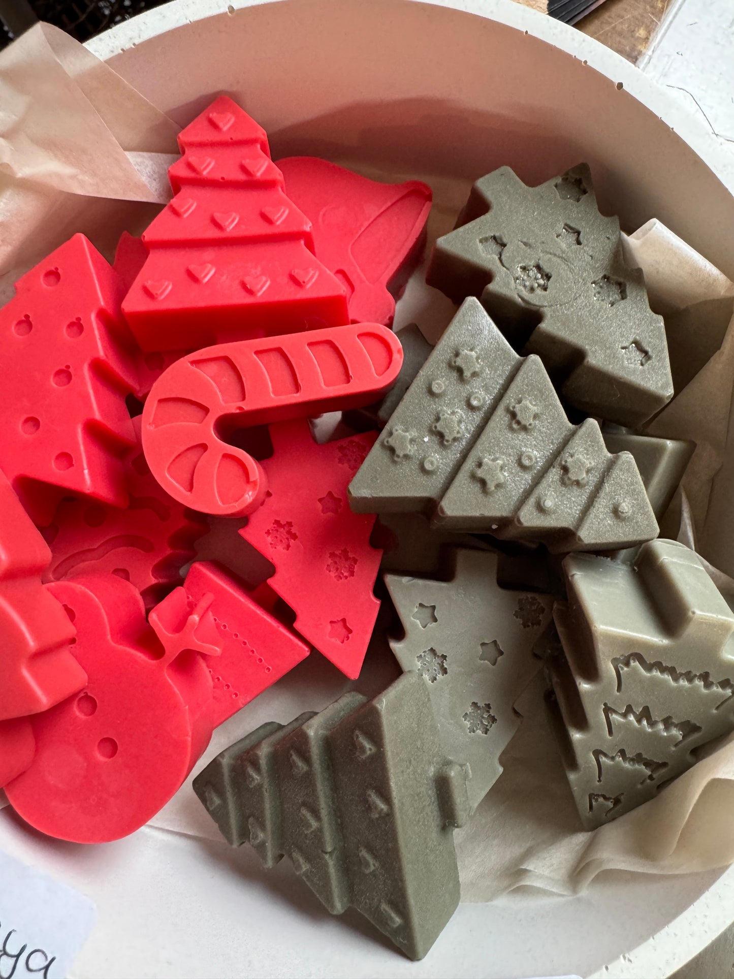 Weihnachten: „Weihnachts-Minis“ (Seife)