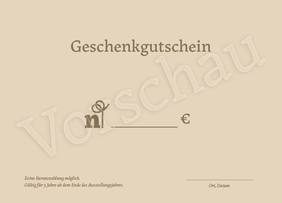 Nichtsmeeralsdas Gutschein