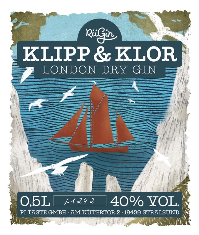 RüGin "Klipp & Klor" London Dry Gin
