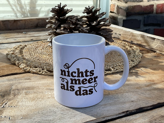 Tasse „nichtsmeeralsdas“