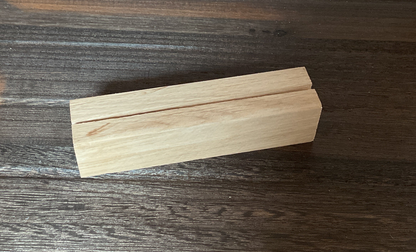 Holzkartenständer für 1 Postkarte