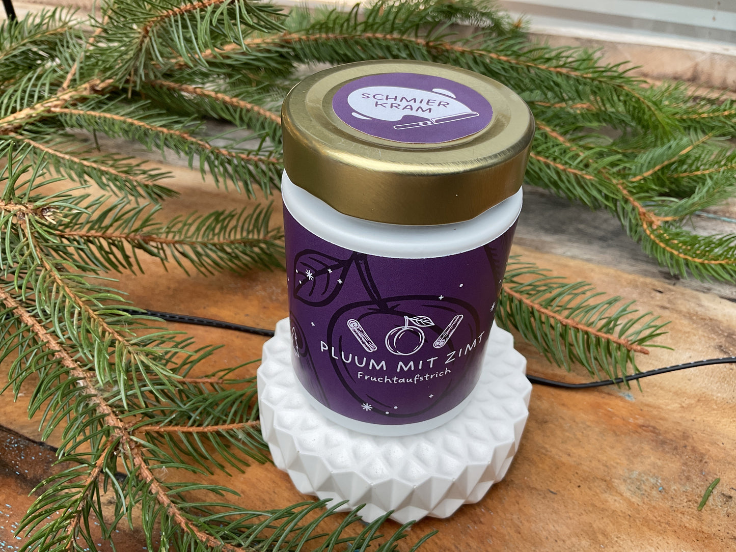 Schmierkram - “Pluum mit Zimt“ - Fruchtaufstrich 210g
