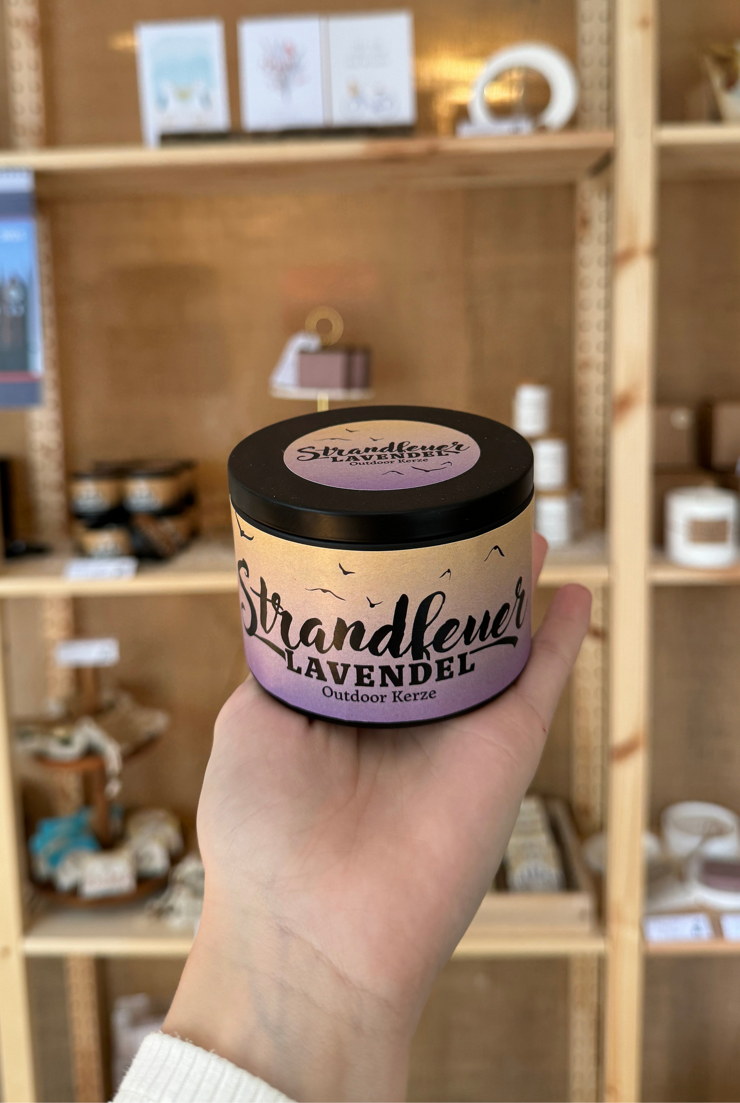Kerze »Strandfeuer«