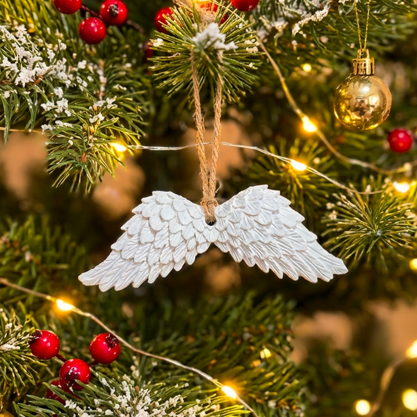 Weihnachten: Anhänger (Sterne, Tannenbäume und Engelsflügel)